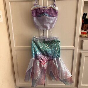 Disney Little Mermaid Ariel Two Piece Mermaid